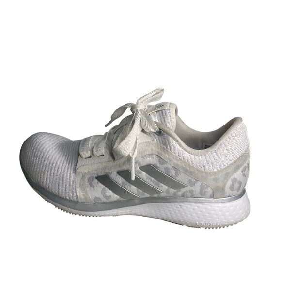 Adidas Edge Lux 4 White Cheetah Sneakers Athletic Walking Shoes Size 7 - Picture 1 of 16